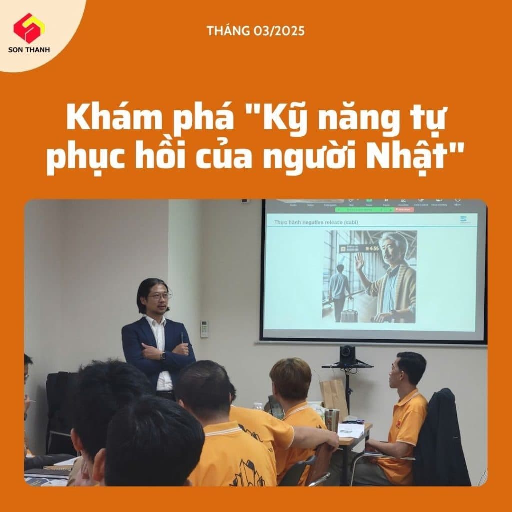 KHÓA HỌC "KỸ NĂNG TỰ PHỤC HỒI CỦA NGƯỜI NHẬT"