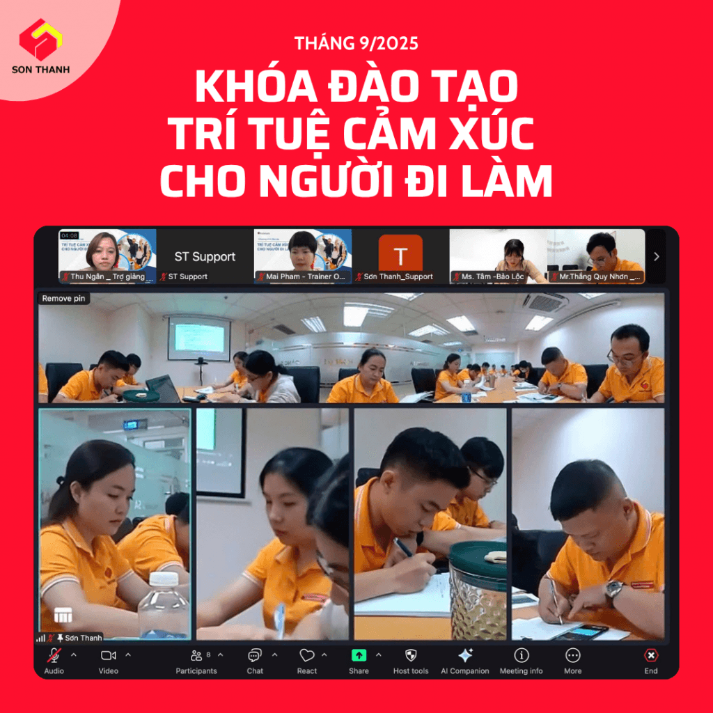KHÓA ĐÀO TẠO "TRÍ TUỆ CẢM XÚC CHO NGƯỜI ĐI LÀM"