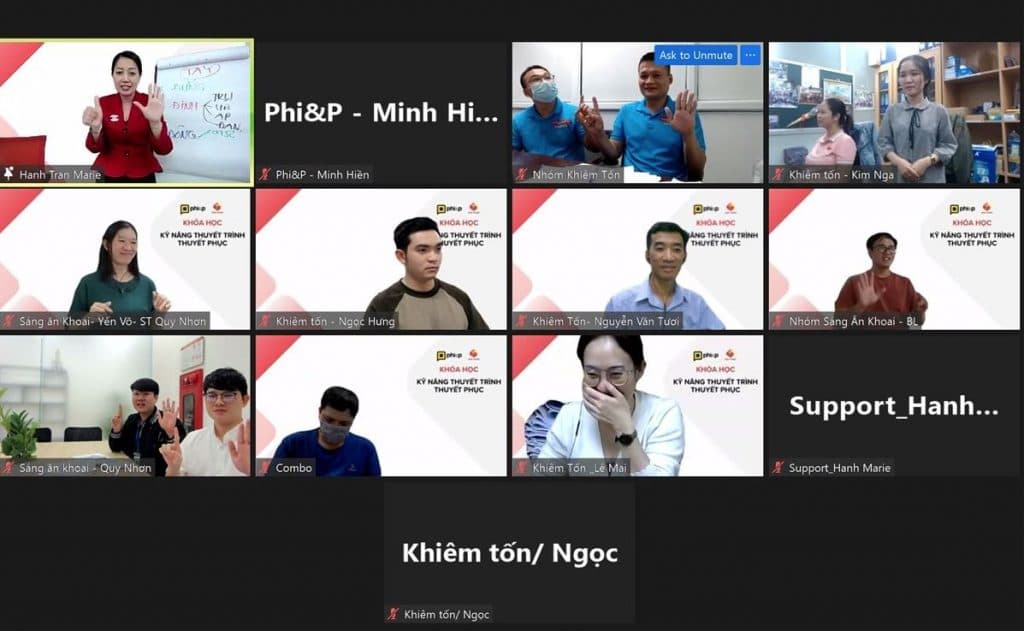 11/2023 – KHÓA HỌC KỸ NĂNG THUYẾT TRÌNH, THUYẾT PHỤC