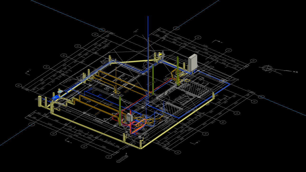 Thiết kế bản vẽ thi công MEP