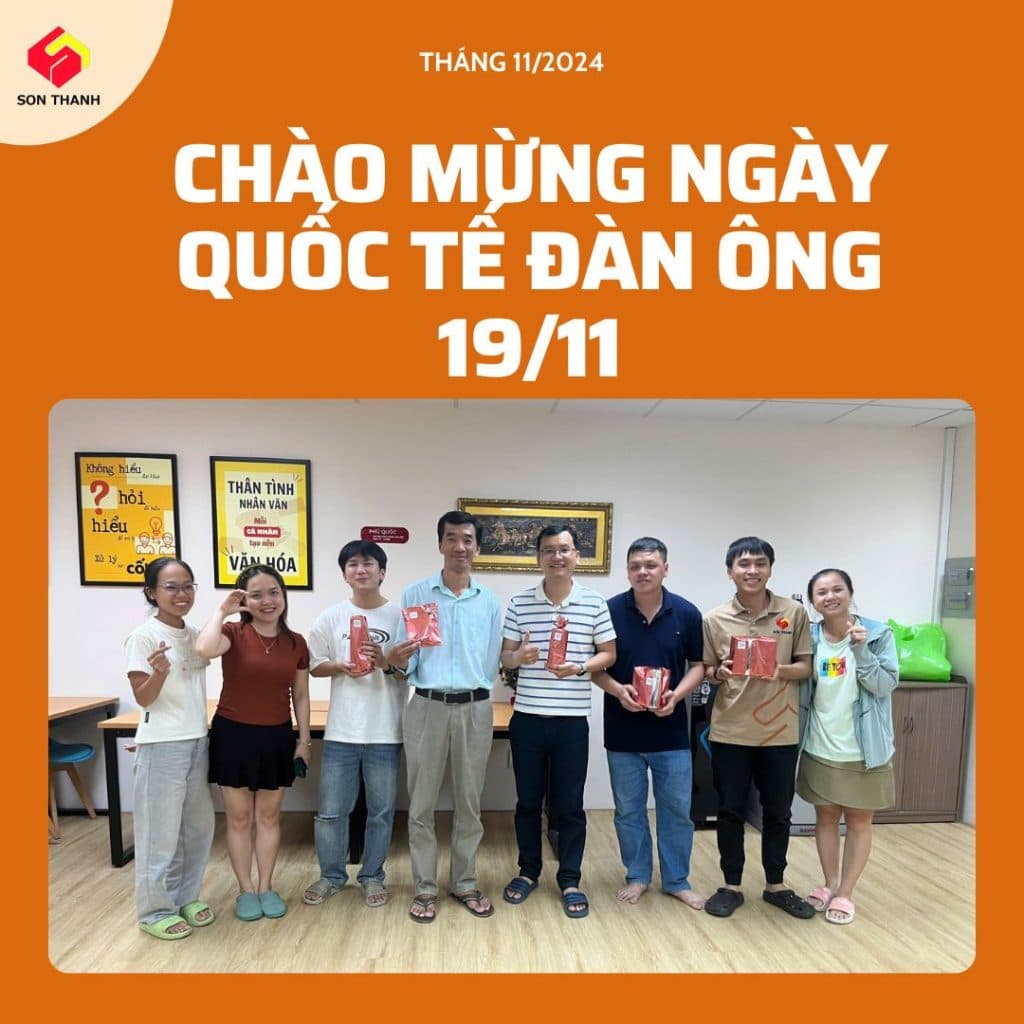 11/2024 – NGÀY QUỐC TẾ ĐÀN ÔNG TẠI SƠN THANH